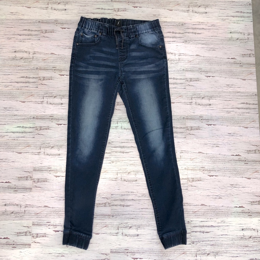 DNM WORKS Boys Denim Jagger Pants, Size L-14